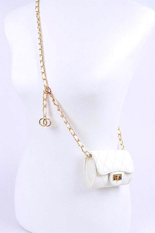 Claire Chain Accent Crossbody Mini Purse