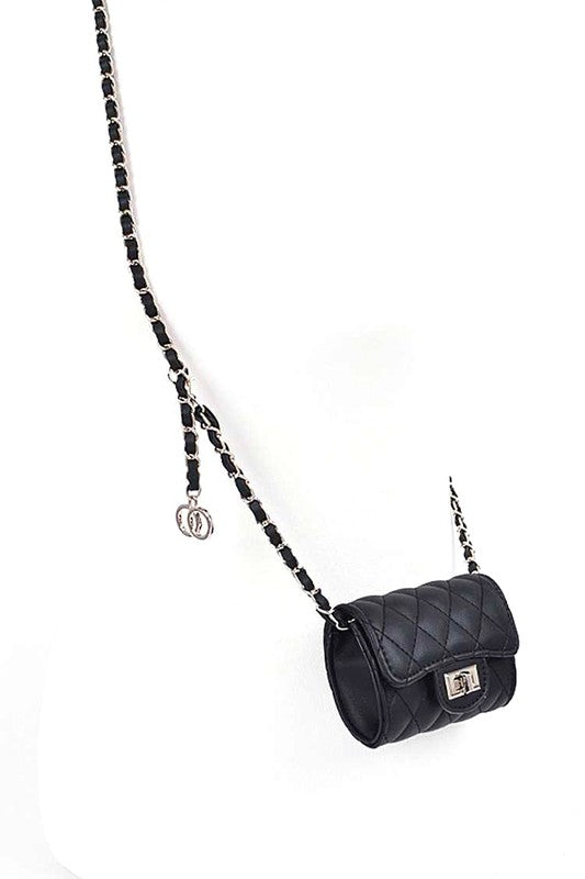 Claire Chain Accent Crossbody Mini Purse