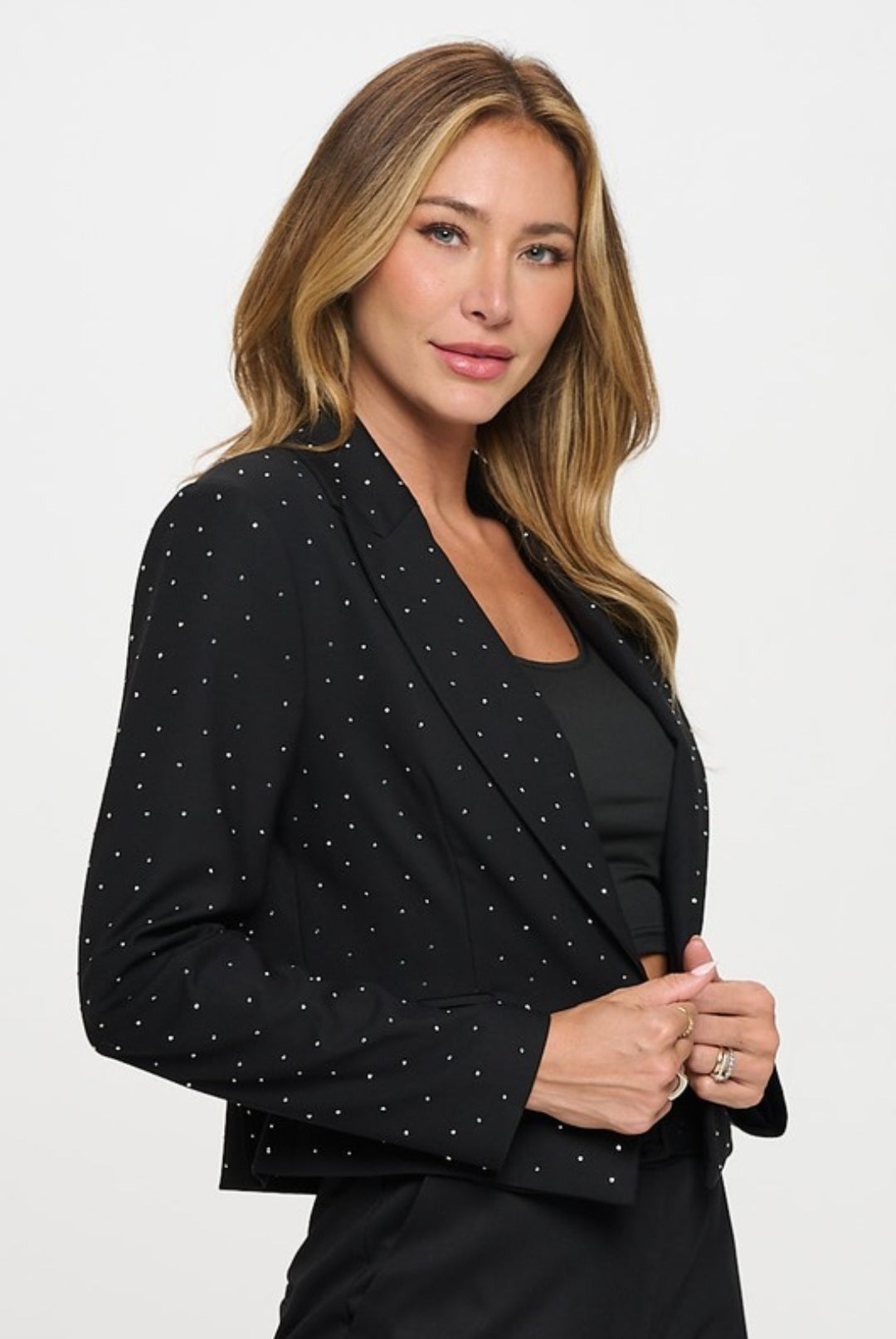 Darcy Rhinestone Blazer