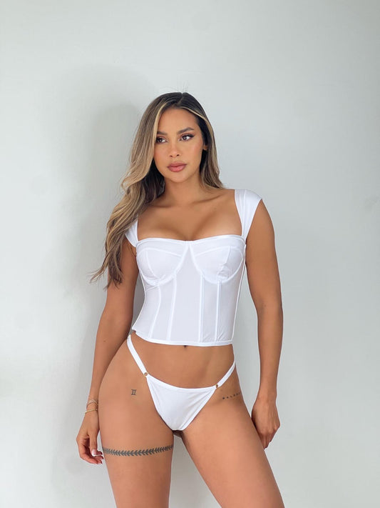 Tabu lingerie white set