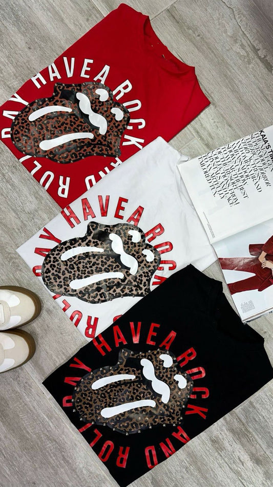 Rock n' Roll oversized tees